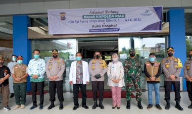 Alhamdulillah, Kapolda Riau Sebut Antivirus Covid-19 dari Jepang Sudah Tersedia di RS Pekanbaru
