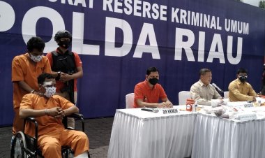 Begal Pembunuh Pengusaha Rental Mobil Pekanbaru Ditangkap Polda Riau