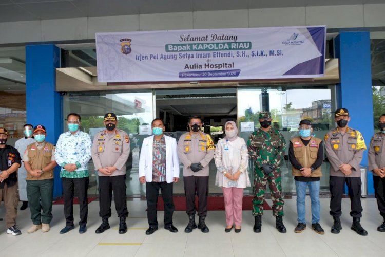 Alhamdulillah, Kapolda Riau Sebut Antivirus Covid-19 dari Jepang Sudah Tersedia di RS Pekanbaru