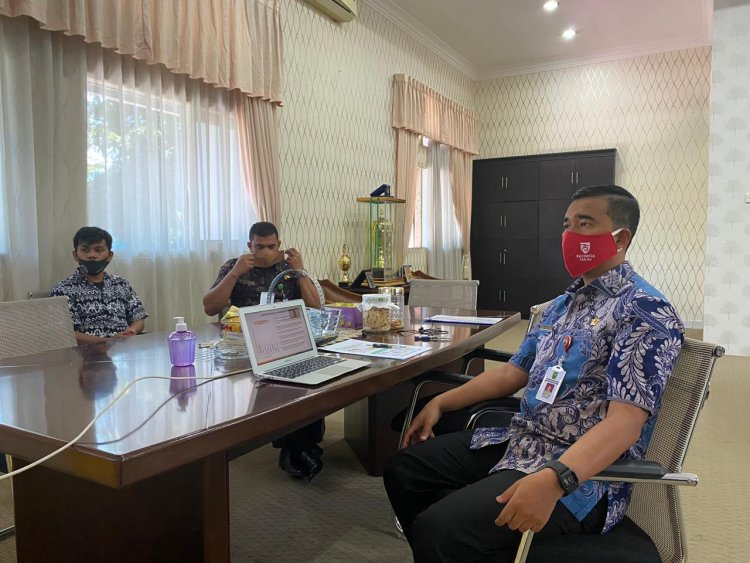 Webinar Bappenas, Kadispora Riau Paparkan Strategi Kewirausahaan Pemuda di Tengah Pandemi Covid-19