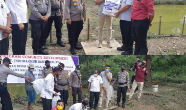 Ambil Peran Cegah dan Antisipasi Dampak Covid-19,  PT ISB Dukung Program Kampung Tangguh