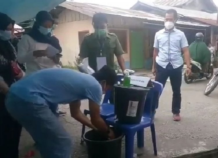 Pilkada Bengkalis, Indra Gunawan Eet Unggul di TPS Kampung Halaman
