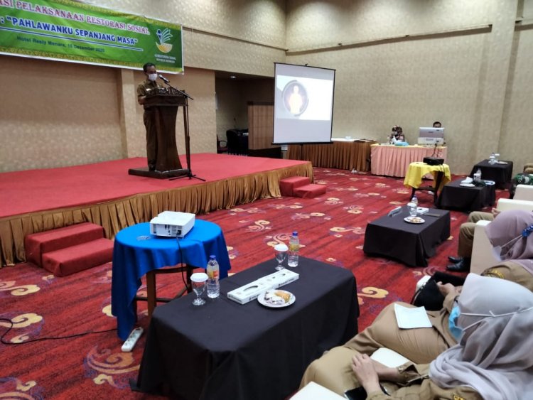 Pejabat Pemrov Riau Gencar Kampanyekan Prokes Covid-19