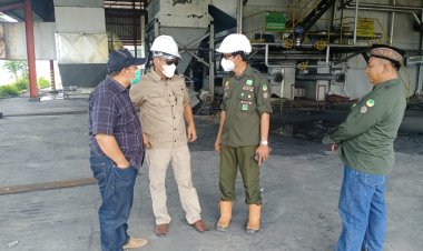 LHK Inhil Tinjau Kepatuhan PT RSPI Jaga Lingkungan Hidup