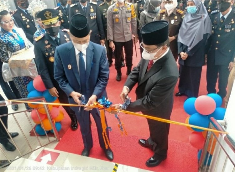 Menkumham Resmikan Kantor Imigrasi Kelas II TPI Tembilahan