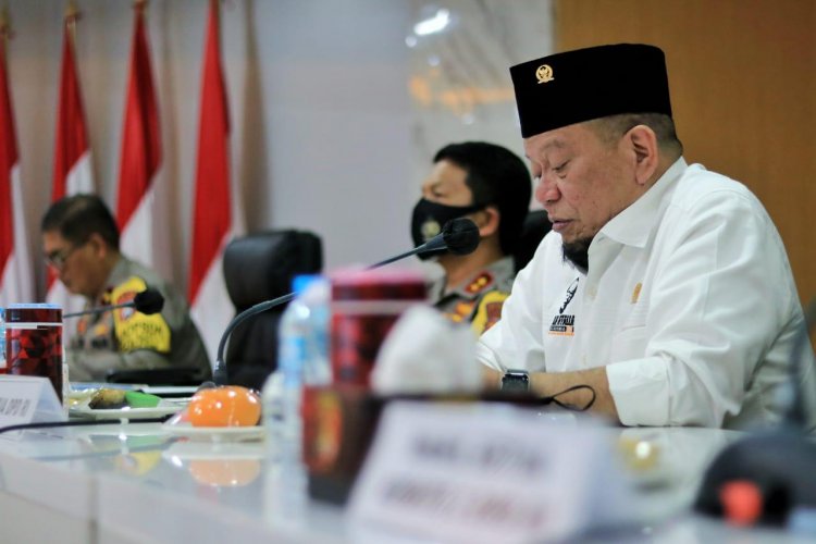 Temui Kapolda Jatim, LaNyala Apresiasi 6.000 Babinkamtibmas yang Tegakkan Prokes di Lapangan