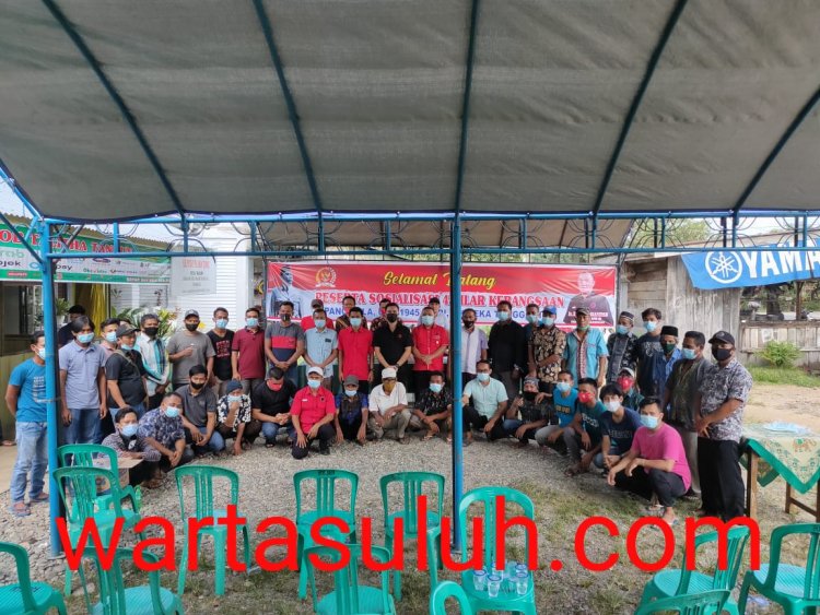Effendi Sianipar Sosialisasi Empat Pilar Kebangsaan dan Goro di Tandun 
