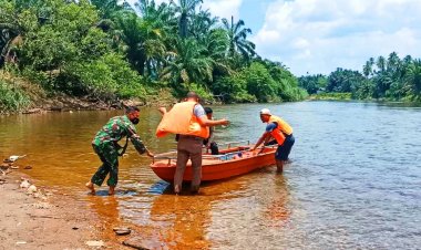 Hanyut Terbawa Arus Sungai Batang Lubuh, Seorang Bocah Belum Ditemukan