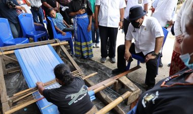 Ketua DPD RI Optimis UMKM NTT Ikut Terangkat di Exotic Tenun Fest 2021