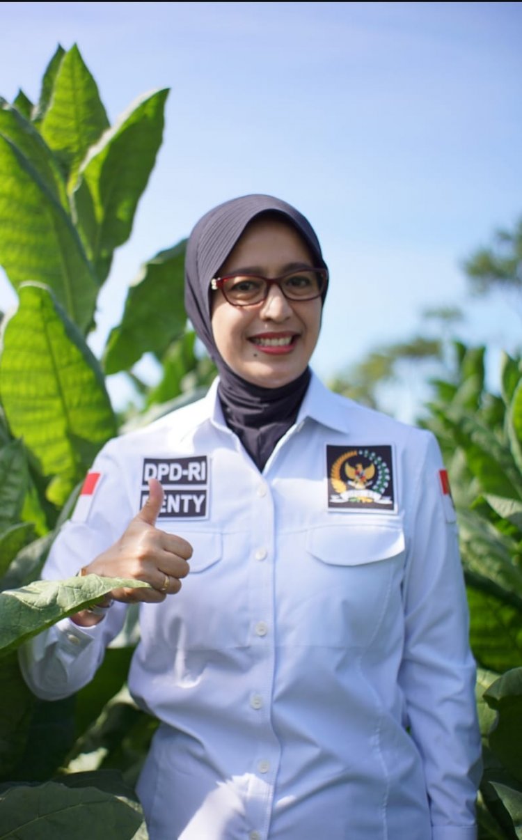 Denty Eka Widi Ajak Masyarakat Suka Konsumsi Buah Lokal