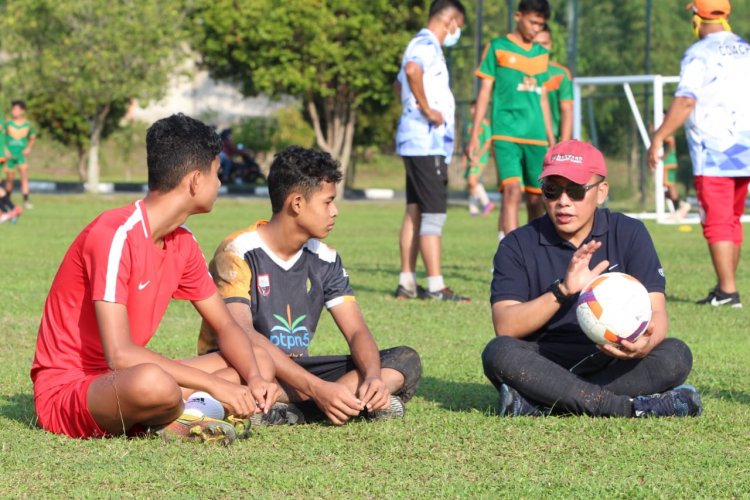 Pesepakbola SSB PTPN V Berjuang Perkuat Garuda Muda Timnas U-16