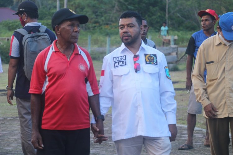 Senator Filep Dukung Aspirasi Masyarakat Adat Suku Sebyar Mulai Hak Ulayat Hinggah DBH