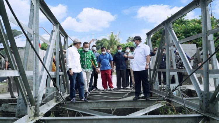 Banyak Proyek Jembatan Pemprov Riau di Kampar Mangkrak