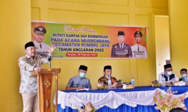 Pemkab Kampar Berkomitmen Membangun Kampar Sesuai Dengan Visi Misi Dalam RPJMD