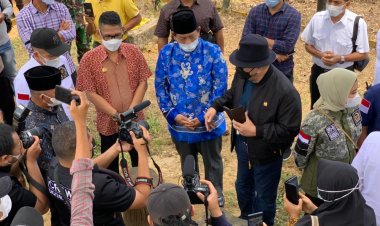 LaNyalla Datangi Titik Nol Ibu Kota Negara