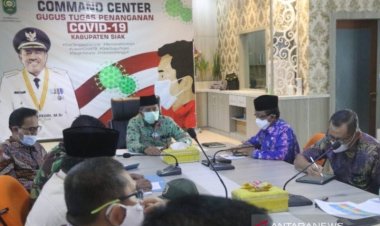 Bupati Siak Minta RT Aktif Laporkan Kasus Covid-19