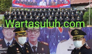 Peringati HBP ke-57, Dua Pegawai LP Pasir Pengaraian Dapat Penghargaan dari Menkumham