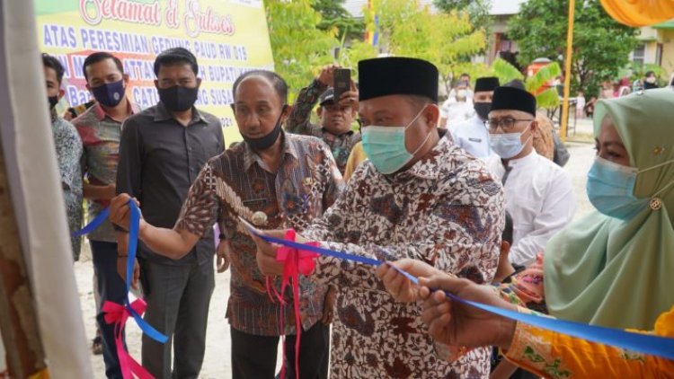 Bupati Resmikan PAUD dan Masjid Atthayyibah Perumahan YLZ