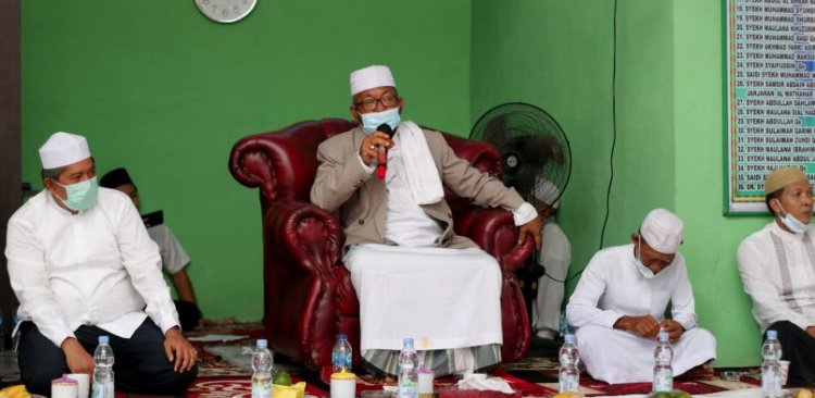 Bupati Siak Alfedri Hadiri Haul Majelis Dzikir Thariqat Naqsabandiyah Al Hasanah
