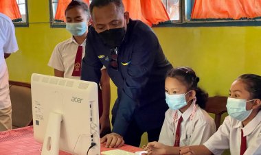 Wujudkan Merdeka Belajar, PTPN V Salurkan 25 Komputer Plus Internet SetahunÂ