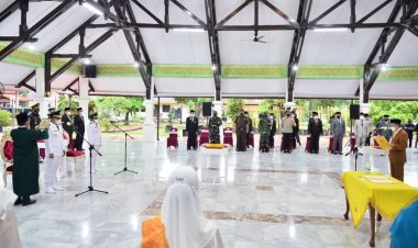 Dilantik Gubri, Zukri Misran-Nasarudin Resmi Pimpin Pelalawan