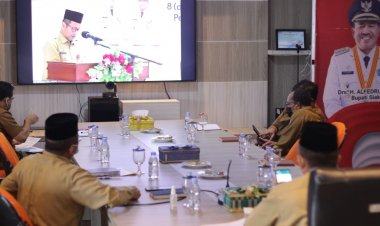 Pj Sekdaprov Riau Apresiasi Bupati Siak, Komit Tangani Masalah Stunting 