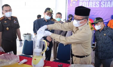 Sekdakab Siak Ajak Masyarakat Cegah Penyalahgunaan Narkoba