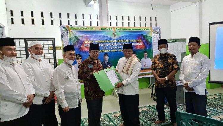 Masjid Paripurna Nurul Ibadah Resmi Miliki Koperasi Syariah