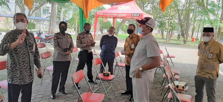 Vaksinasi Covid-19 Masuk Kampus, 2.000 Civitas Akademika UIR Jadi Sasaran