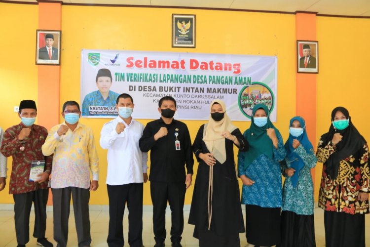 Desa Bukit Intan Makmur Masuk Tujuh Besar Desa Pangan Aman Nasional