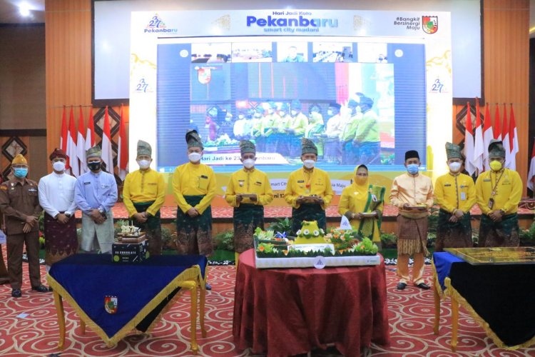 Puncak Peringatan Hari Jadi Pekanbaru ke- 237 Dilakukan Secara Virtual