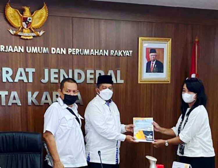 Bupati Siak Alfedri Ajukan Proposal Pembangunan Air Bersih ke Dirjen Cipta Karya