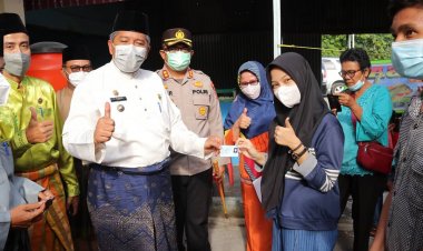 Diresmikan Bupati Alfedri, Warga Kecamatan Tualang Bisa Rekam e-KTP di UPTD Tualang