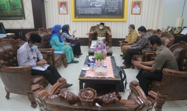 Husni Merza Terima kunjungan MES, Bahas Program Syariah