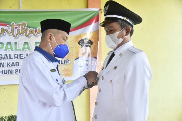 Dilantik, Pj Kades Tegalrejo Pelangiran Dituntut Lebih Aktif