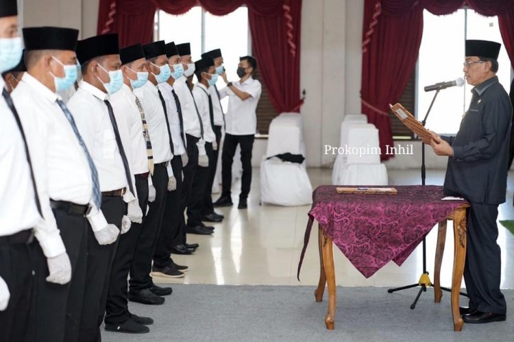 Bupati HM Wardan Lantik BPD se-Kecamatan Batang tuaka