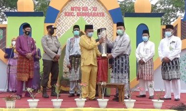 Minta Kembangkan Keahlian, Wakil Bupati Siak Husni Merza Tutup MTQ XI Kecamatan Bungaraya