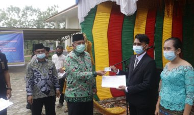 Bupati Siak Alfedri Launching Pekil Sidang Itsbat Nikah Terpadu