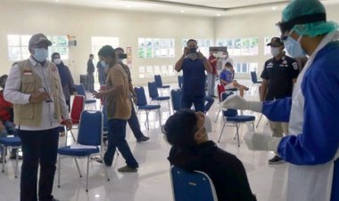 Bupati Siak Tinjau Pelaksanaan Swab Antigen di IKPP perawang