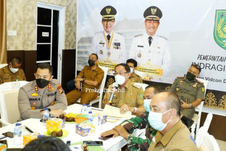 HM Wardan Laporkan Kondisi Terkini Covid-19 ke Gubernur