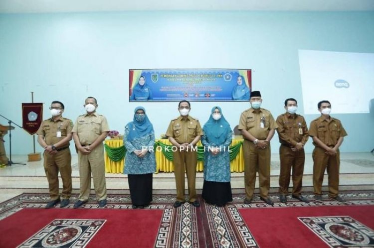 Bapati Inhil Akui Prestasi TP PKK, Ujung Tombak Pembangunan