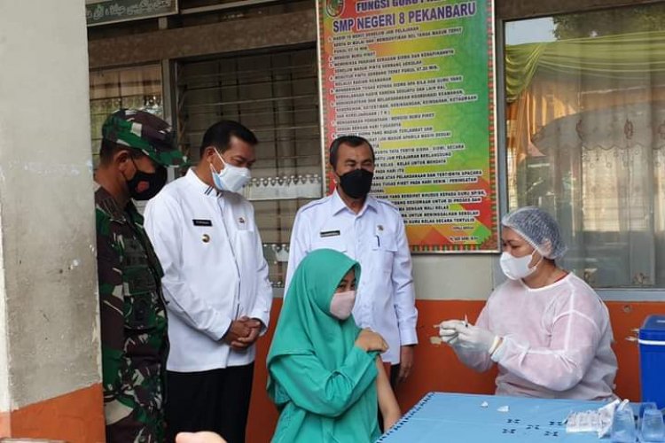 Belajar Tatap Muka Digelar Pasca PPKM Level IV, Orang Tua di Pekanbaru Antusias