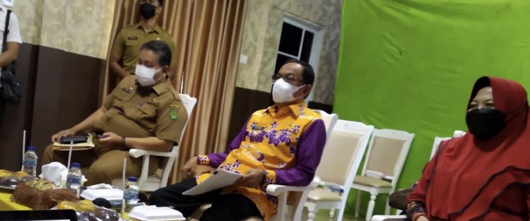 Inhil Ikuti Rakornas Pengawasan Penyelenggaraan Pemda