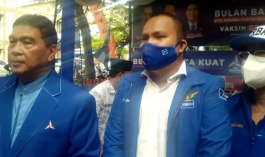 Dua Dekade Demokrat, DPC Demokrat  Bengkalis Gelar Vaksinasi Massal
