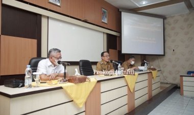 Bupati Pimpin Diskusi Bersama Tim Koordinasi TKPK Inhil