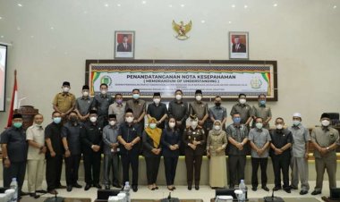 MoU dengan Kejari, DPRD Inhil Ingin Hasilkan Produk Hukum Daerah Sesuai Aturan