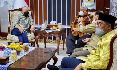 Temui Ketua DPD RI, Gubernur Sultra Dukung RUU Daerah Kepulauan