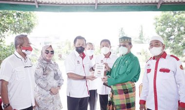 Bupati Inhil Terima Kunjungan Kaban Kesbangpol Riau