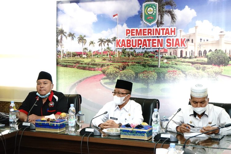 Sekdakab Siak Arfan Usman Terima Kunjungan Forum Pembauran Kebangsaan Provinsi Riau