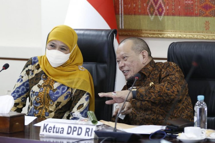 Ketua DPD RI Apresiasi Jatim Provinsi Pertama Turun ke Level I